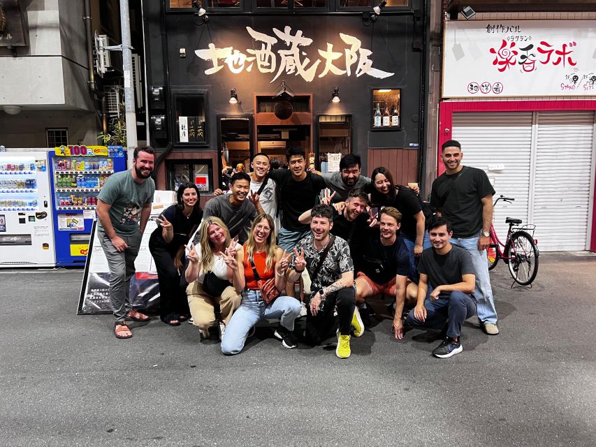 Osaka: Izakaya Bars Guided Walking Tour - What happens inside the izakayas