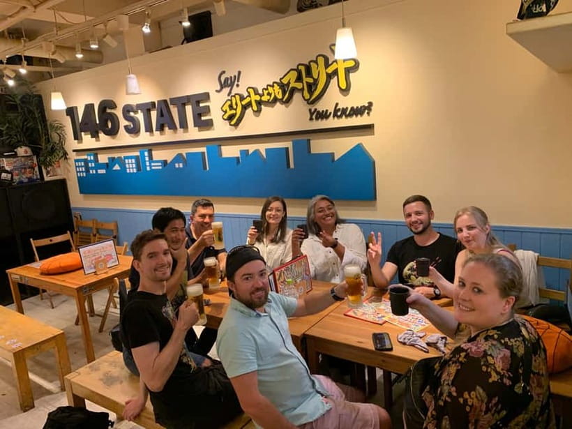 Osaka: Namba Pub Bar Crawl with a Local Guide - Meeting people, then carrying on