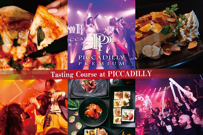 Osaka: PICCADILLY PREMIUM DINNER SHOW&NIGHTCLUB with Tasting - Key points to know before booking