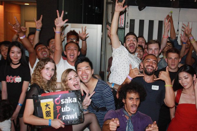 Osaka Pub Crawl and Nightlife Tour - Key points to know before booking