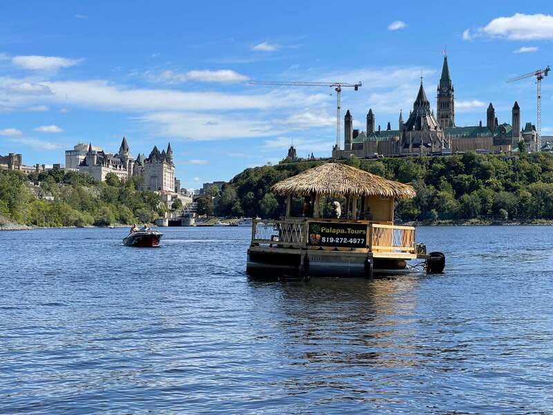 Ottawa: Floating Tiki Bar Cruise on the Ottawa River - Ninety minutes on the Ottawa River