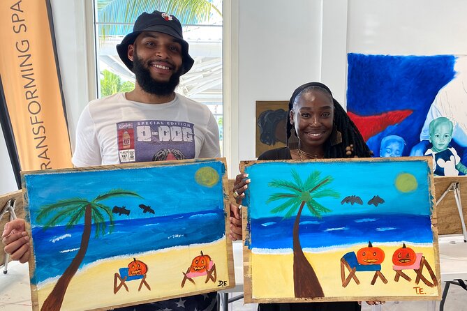 Paint and Sip at the Gallery and Wine Bar - The $75 price and what you receive