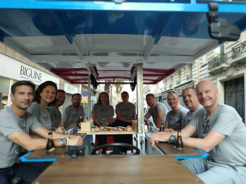 Paris: Beer Bike Bar With Drinks Included - Should you book the Paris beer bike?