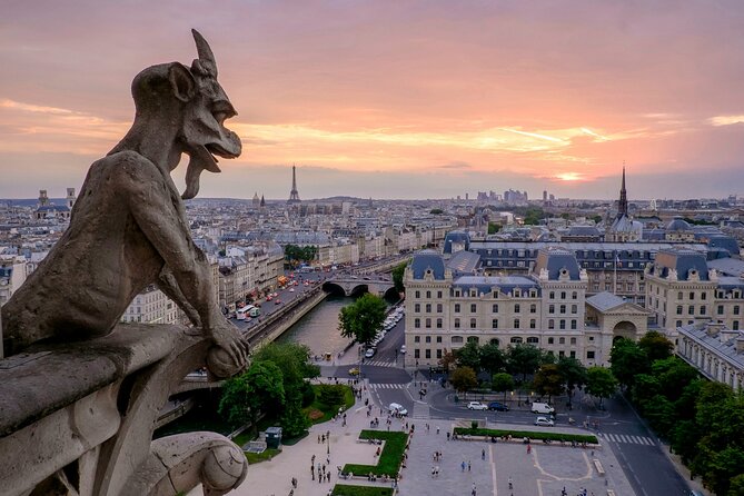 Paris Darkest Tales A Night of Secrets and Legendary Bar Tour - Notre-Dame and Sainte-Chapelle set the mood
