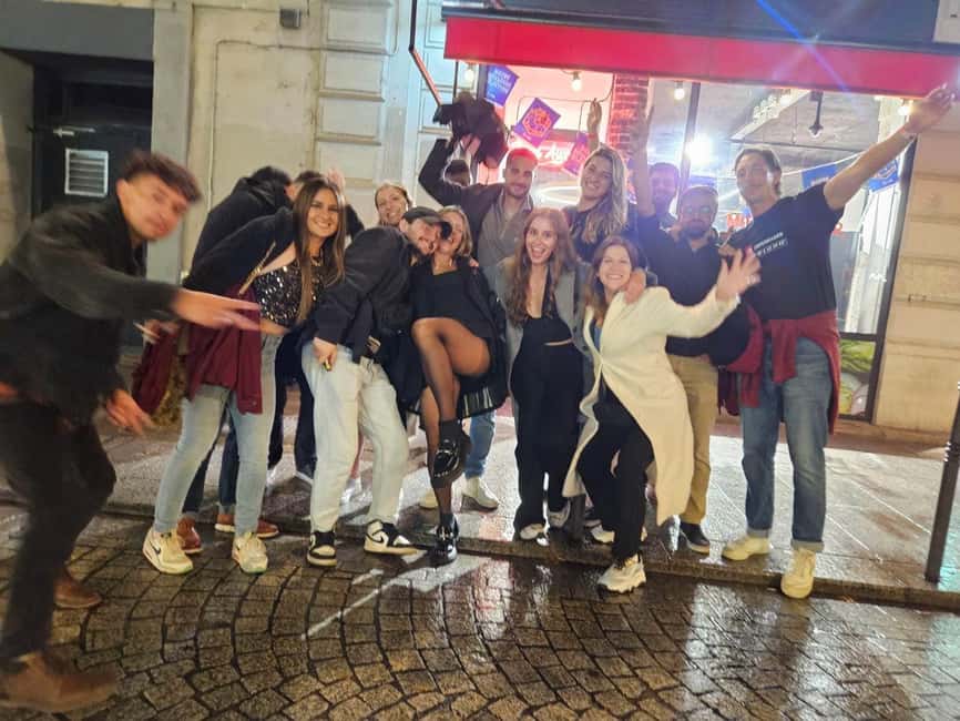 Paris: Pub Crawl with Shots and Nightclub Entry - Key points to know before booking