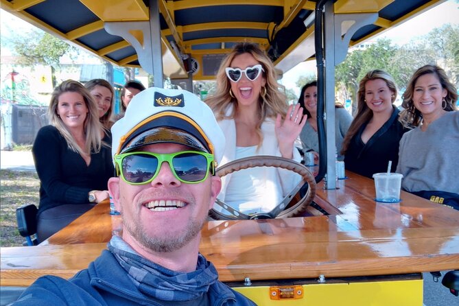 Party Bike through St. Pete with Bar+Mural Stops on Trolley Pub - The Guides Shape the Evening