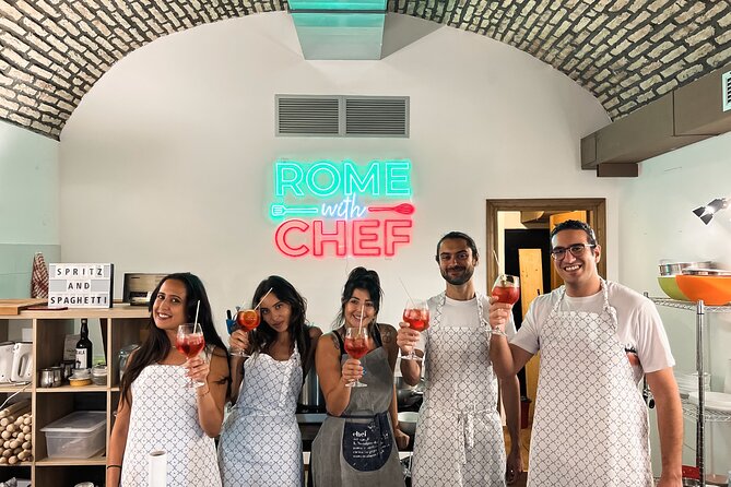 Pasta Cooking Class Near the Colosseum with 3 Spritz Cocktails - What is not included on the plate
