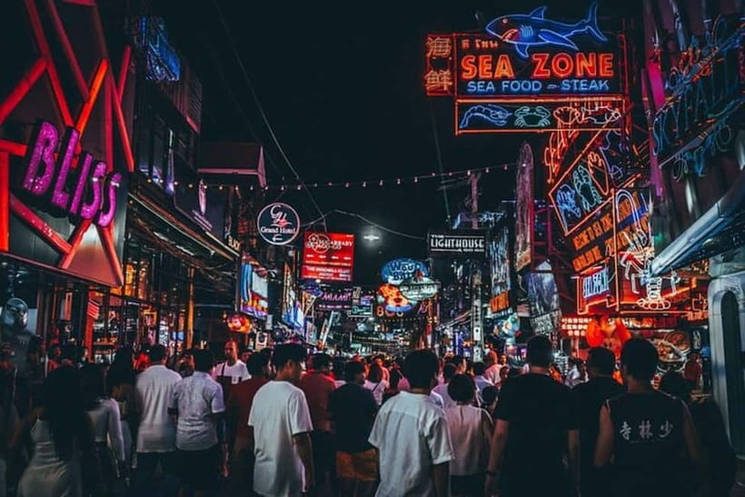 Pattaya: Rooftop, Nightclubs, Nightmarket & Walking Street - The Night Bazaar and Pattaya’s Street-Level Energy