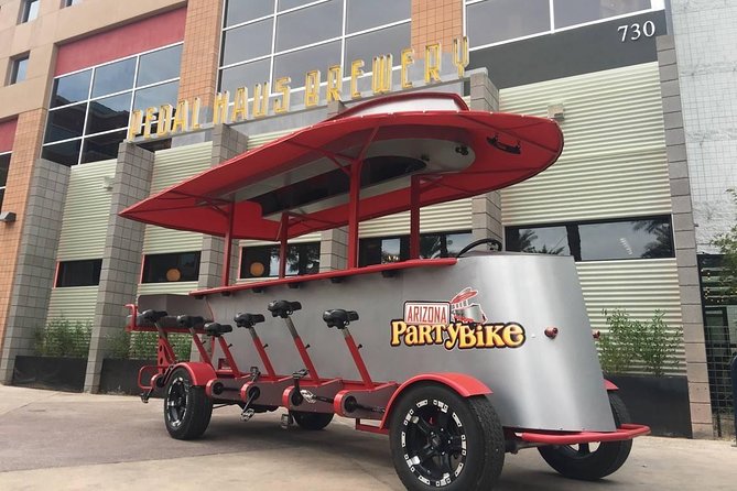 Pedal Bar Crawl of Old Town Scottsdale - The price: good for a group, less convincing for drinkers