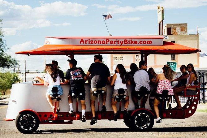 Pedal Bar Crawl Tour of Downtown Phoenix - A party bike with a real downtown route