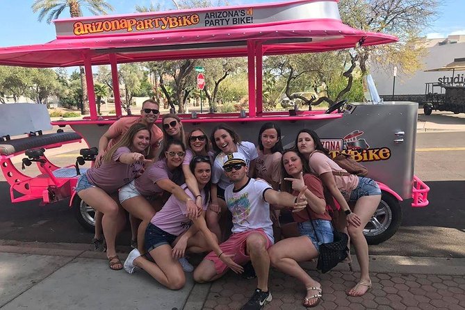 Pedal Bar Crawl Tour of Downtown Phoenix - Timing, group size, and the effort of pedaling