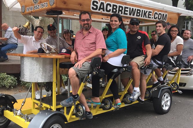 Pedal, Drink, and Bar hop through Sacramento on a 15 seat Beer Bike - Iron Horse Tavern and a more polished setting