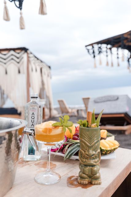Perivolos Beach: Sun-Bed Experience FortyOne Bar Restaurant - Is $117 good value for two people?