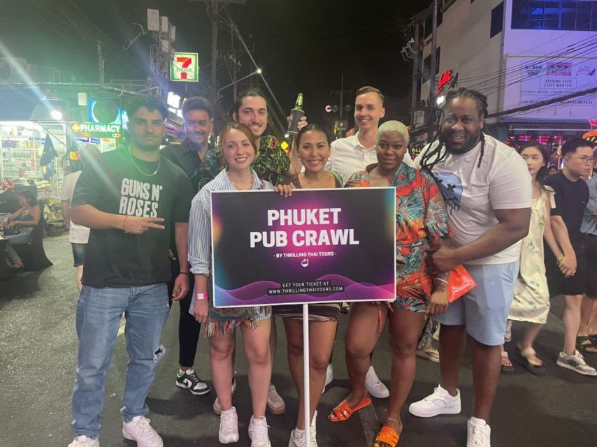 Phuket: Bar Crawl Tour - Key points to know before booking