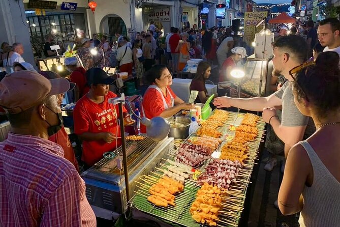 Phuket Nightlife Tour, Free Entry Bar and Club Crawl - Bangla Night Market puts food before the clubs