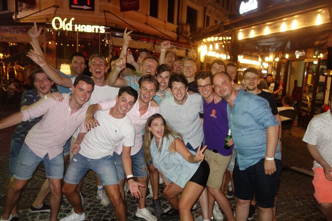 Private Bar Crawl in Bucharest - Old Town Area - Moving toward Calea Victoriei after the warm-up