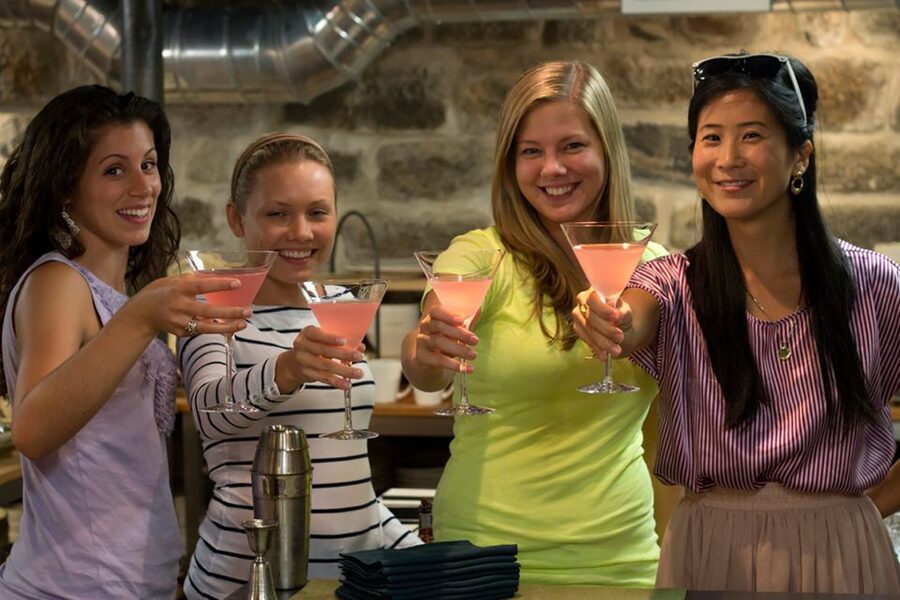 Private Denver: Discover Cocktail Culture and History - Three cocktails, with the story served alongside them