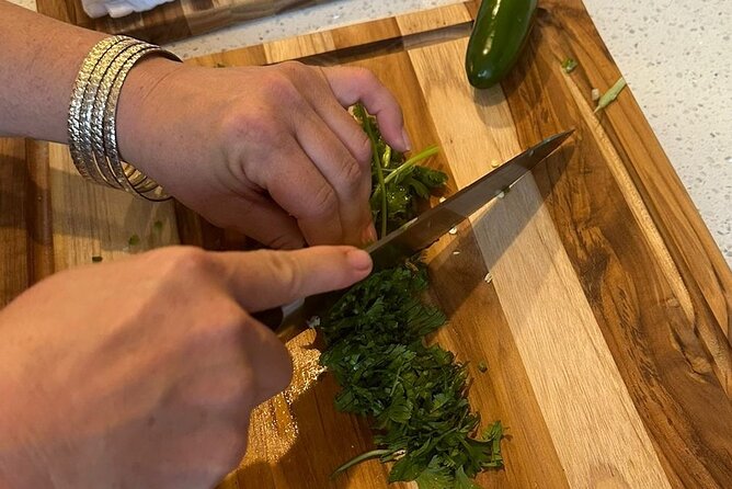 Private Mexican Cooking Class & Tequila Cocktail at Tanya’s Home - The one-hour cooking lesson is hands-on