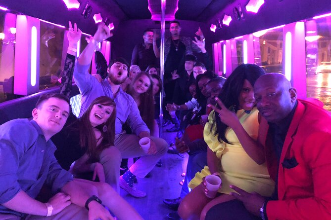 Private Party Bus Up to 30 People Vegas Nightclub Tour - What happens on the party bus