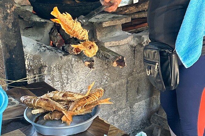 Private Seafood Tour and Floyds Pelican Bar or Black River Safari - Arawak’s Rest Stop and Jamaica’s brown stew fish