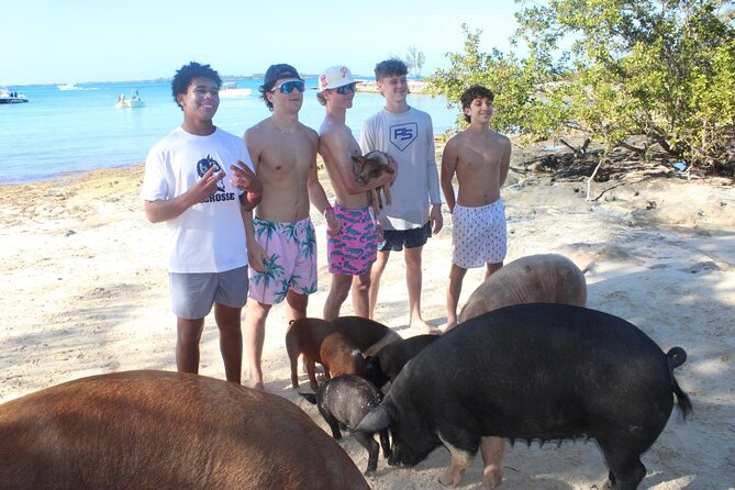 Private speed boat beach and bar hopping visiting Rose island - Rose Island and the Three Beach Stops