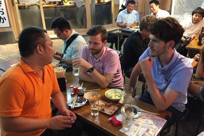 Private Tokyo Local Food and Drink Tour with a Bar Hopping Master - Stop one: getting comfortable with izakaya food