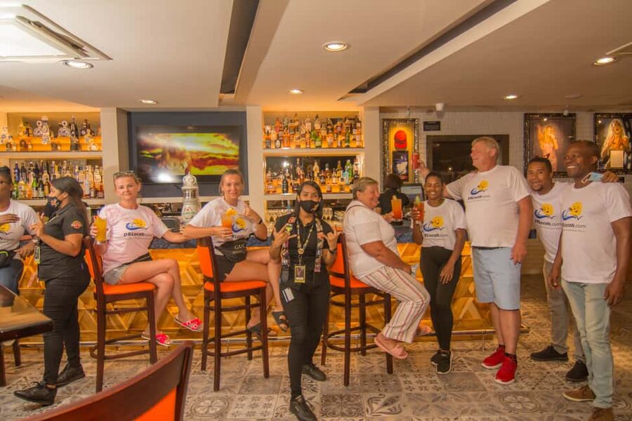 Punta Cana: Guided Bar Crawl with a Rum Shot and Transfers - Stop three: La Terraza Bar and Car Wash