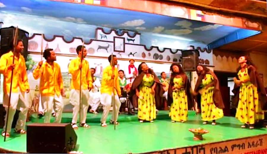 Pup crawl and nightlife tour in Addis Ababa. - Traditional Ethiopian music adds more than a bar stop