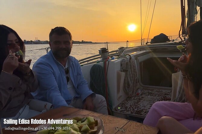 Rhodes Private Luxury Sunset Cruise ,Cocktails & Champagne, wine - Is $701.39 a good value for six people?