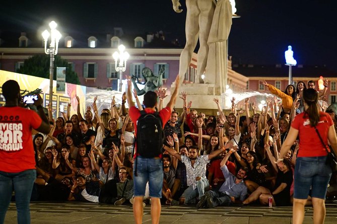 Riviera Bar Crawl Party with Free Shots and VIP Entry - Group size is the serious trade-off
