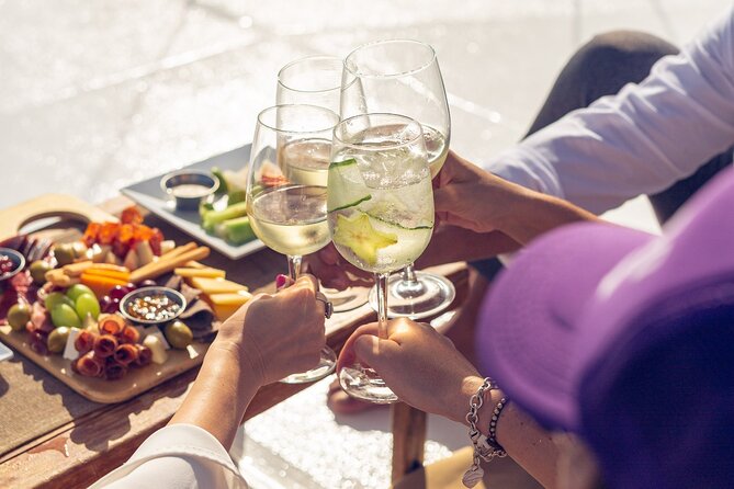 Romantic Sailboat Sunset: Live Music, Premium Bar & Dinner -Cabos - A signature cocktail and antipasto before dinner