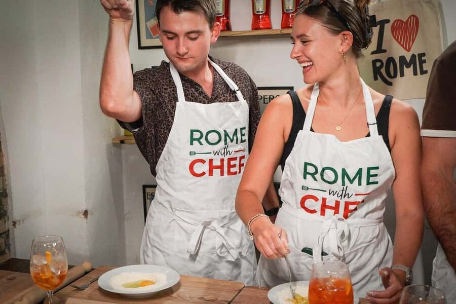 Rome Cooking Class: Make Pasta and 3 Spritz Cocktails - The first spritz: learning the Italian aperitivo