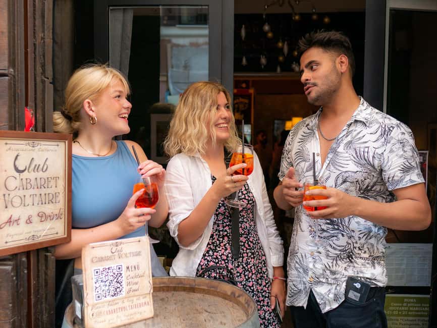 Rome: Guided Bar Crawl with Drinks & Dark History - Starting at Piazza della Madonna dei Monti