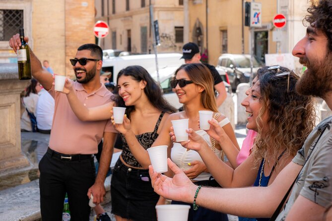 Rome Night Tipsy Tour & Bar Crawl with Forbidden History - Monti’s past is darker than its present