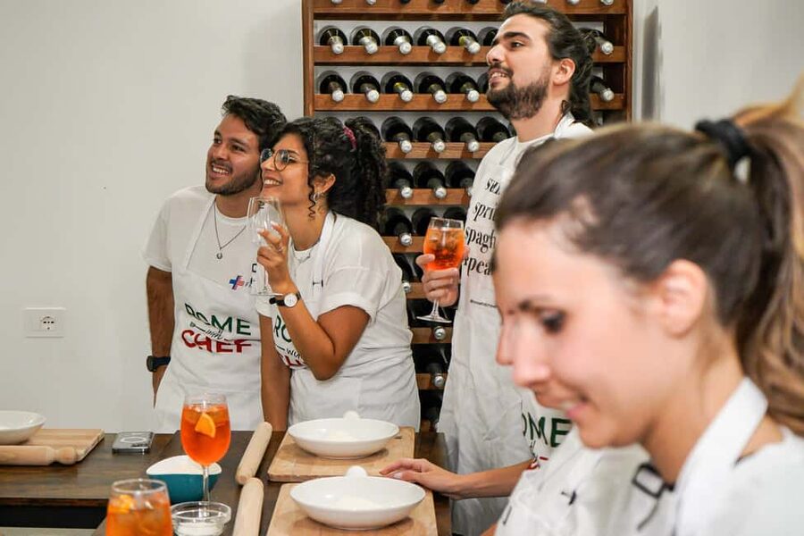 Rome: Pasta Cooking Class with Spritz Cocktails - Who should skip this class