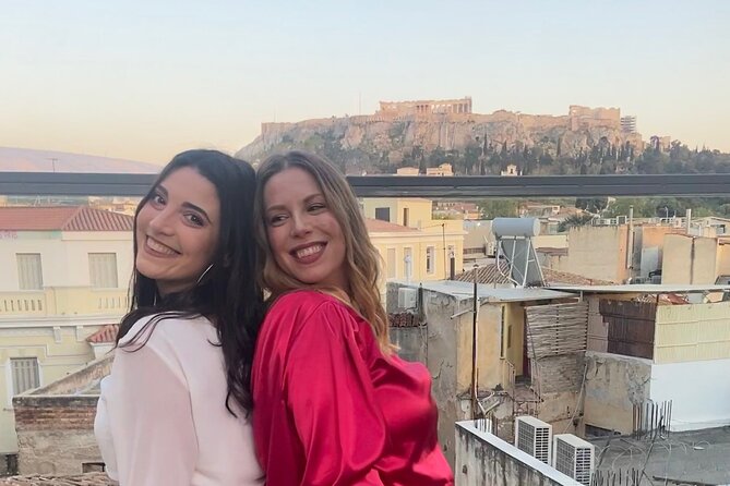 Rooftop Bar Hopping in Downtown Athens - The second rooftop: the popular stop with a line
