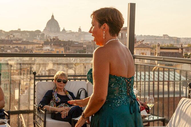 Rooftop Bar Opera Show: The Great Beauty of Rome - Weather, shade, and seating matter