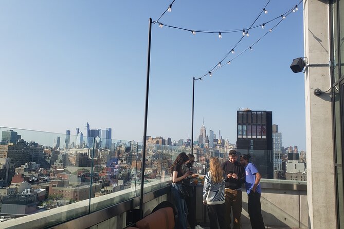 Rooftop, Bar & Speakeasy Soirée - The rooftop stop and Manhattan from above