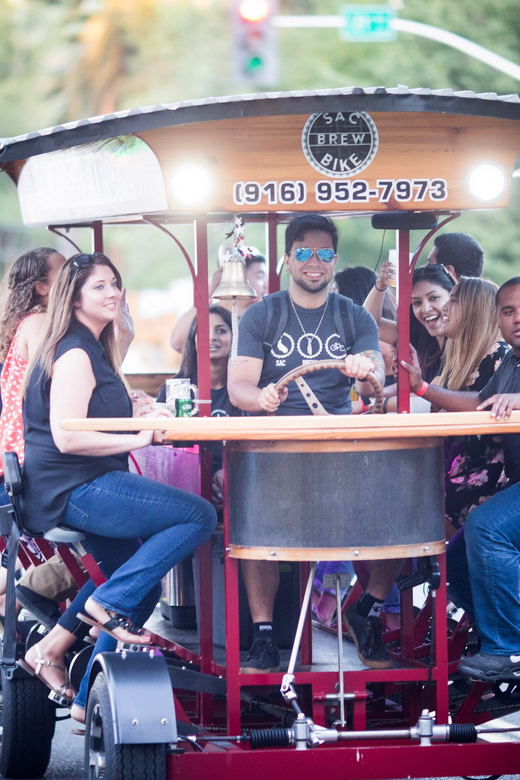 Sacramento: Pedal Bar Tour with 2 Stops - Key points to know before you pedal