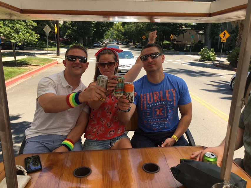 Sacramento: Pedal Bar Tour with 2 Stops - Music, company, and the social side