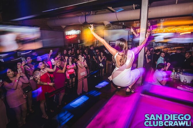 San Diego Club Crawl: Nightlife Party Tour - Who will enjoy this most