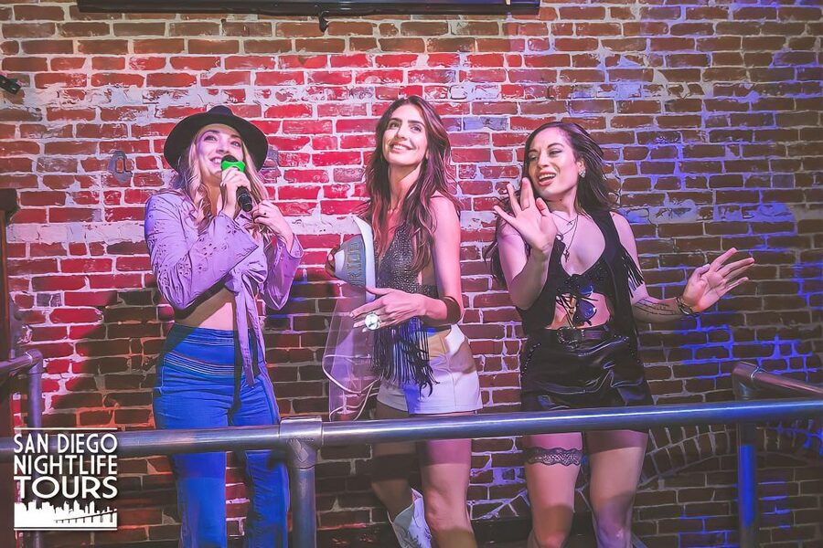 San Diego: "Drink, Ride, Sing, & Dance!" Bar Tour (4 Bars) - What the $34 price includes