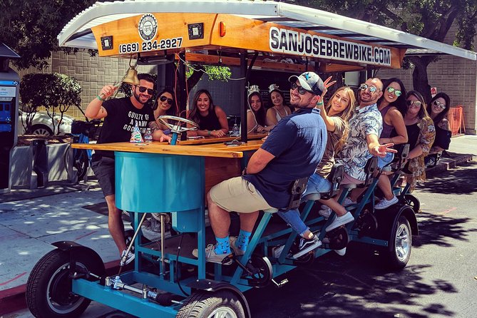 San Jose Brew Bike Bar Tour - What the San Jose Brew Bike actually feels like