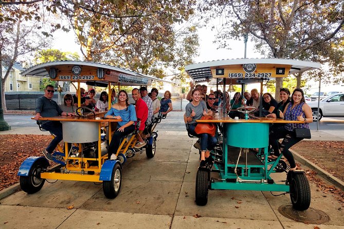 San Jose Brew Bike Bar Tour - Food and sports at Rookies, 4th Street Pizza, and Old Wagon