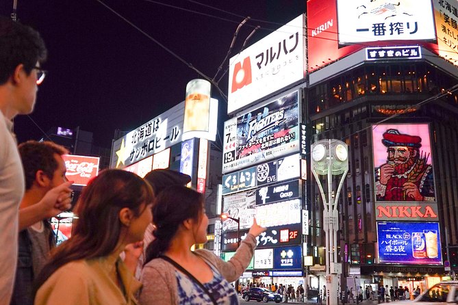 Sapporo Bar Hopping Food Tour - Odori Park and the walk through central Sapporo