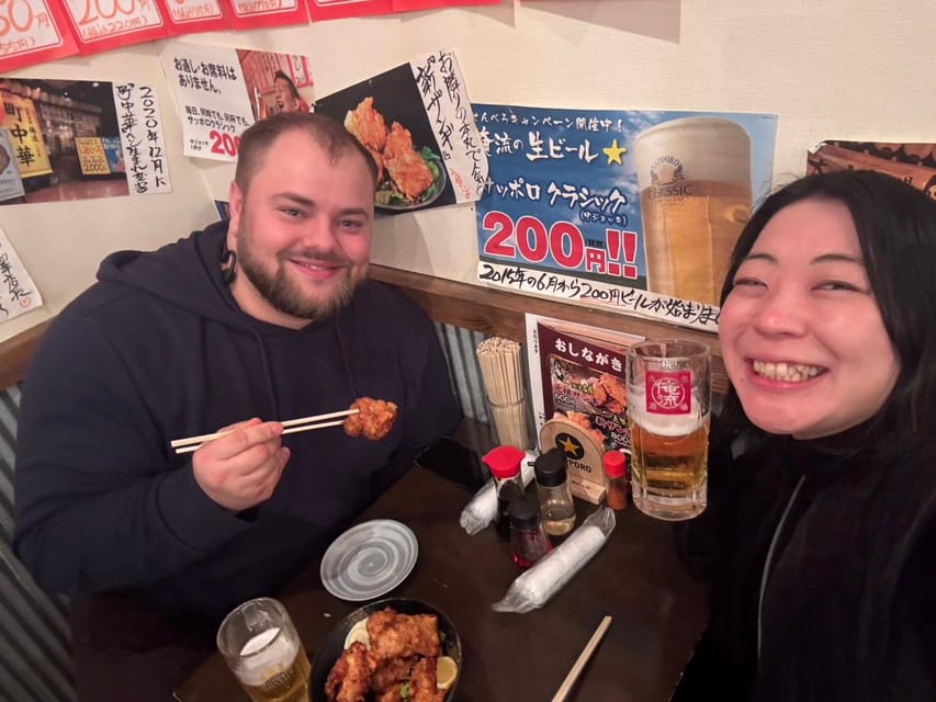 Sapporo: Nightlife Bar Hopping Tour with Local Guide - Susukino and Tanuki-koji after dark