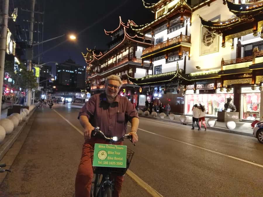 Shanghai: 4-Hour Nightlife Adventure & Tasting Bike Tour - How hard is the cycling?