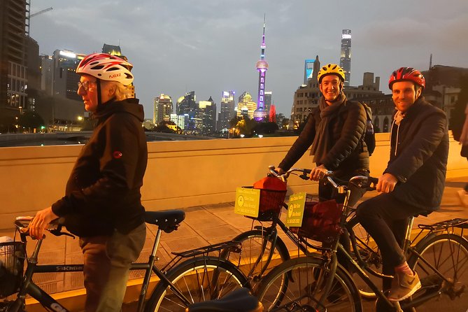 Shanghai Foodie Test & Nightlife Adventure Bike Tour - Why a bicycle makes Shanghai at night more interesting