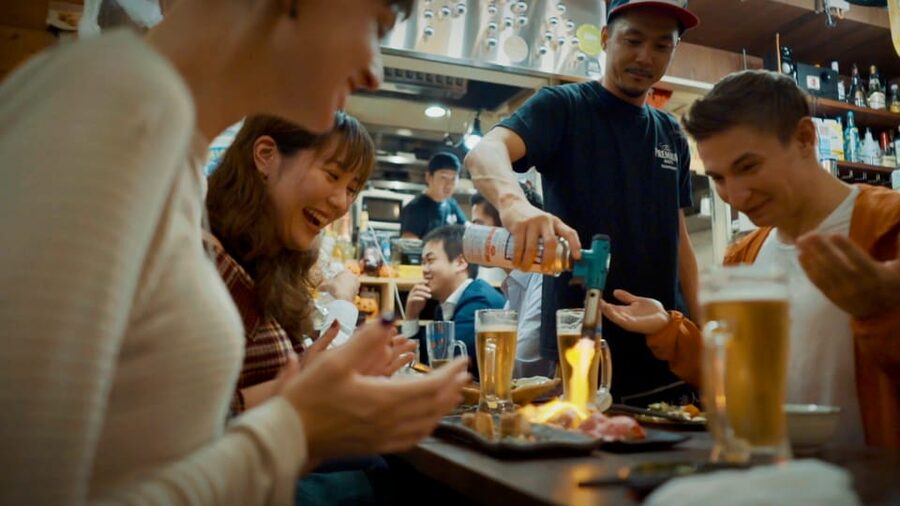 Shibuya Meltdown Night Tour: All-You-Can-Drink Bar Hopping - Starting beneath the Shibuya TSUTAYA sign