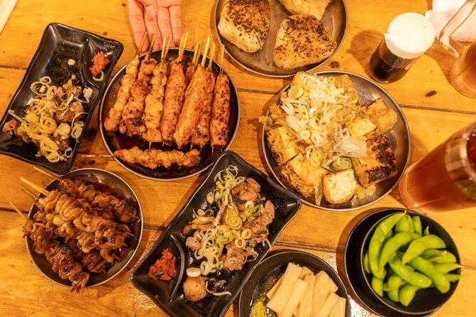 Shinjuku Underground Nightlife Tour: Izakaya Food & Bar Hopping - Omoide Yokocho starts the night with smoke and skewers